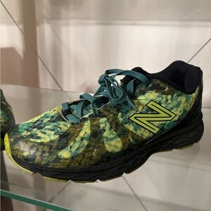New Balance Green and Yellow Sneakers